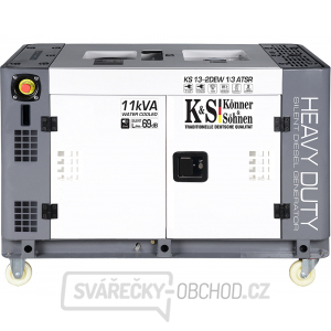 Könner & Söhnen Naftová elektrocentrála KS 13-2DEW 1/3 ATSR