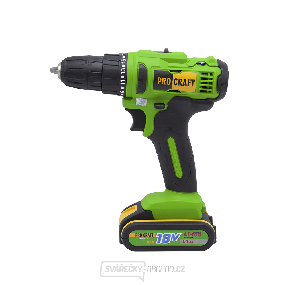 Aku vrtací šroubovák Procraft PA18C | PA18C