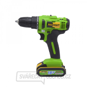 Aku vrtací šroubovák Procraft PA18C | PA18C Aku vrtací šroubovák Procraft PA18C | PA18C gallery main image