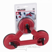 KREATOR KRT564003 - Přísavka na sklo a obklady tříbodová náhled