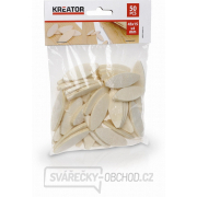 KREATOR KRT120101 - Spojovací lamela 45 x 15 x 4 mm (50 ks) gallery main image