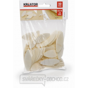 KREATOR KRT120105 - Spojovací lamela 55 x 19 x 4 mm (50 ks) gallery main image
