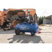 Olejový tříválcový řemenový kompresor 100 l Scheppach HC 550 TC Náhled