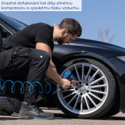 Olejový tříválcový řemenový kompresor 100 l Scheppach HC 550 TC Náhled