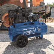 Olejový tříválcový řemenový kompresor 100 l Scheppach HC 550 TC Náhled