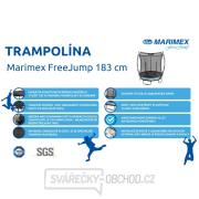 Trampolína bezpružinová Marimex Free Jump183 cm Trampolína bezpružinová Marimex Free Jump183 cm náhled