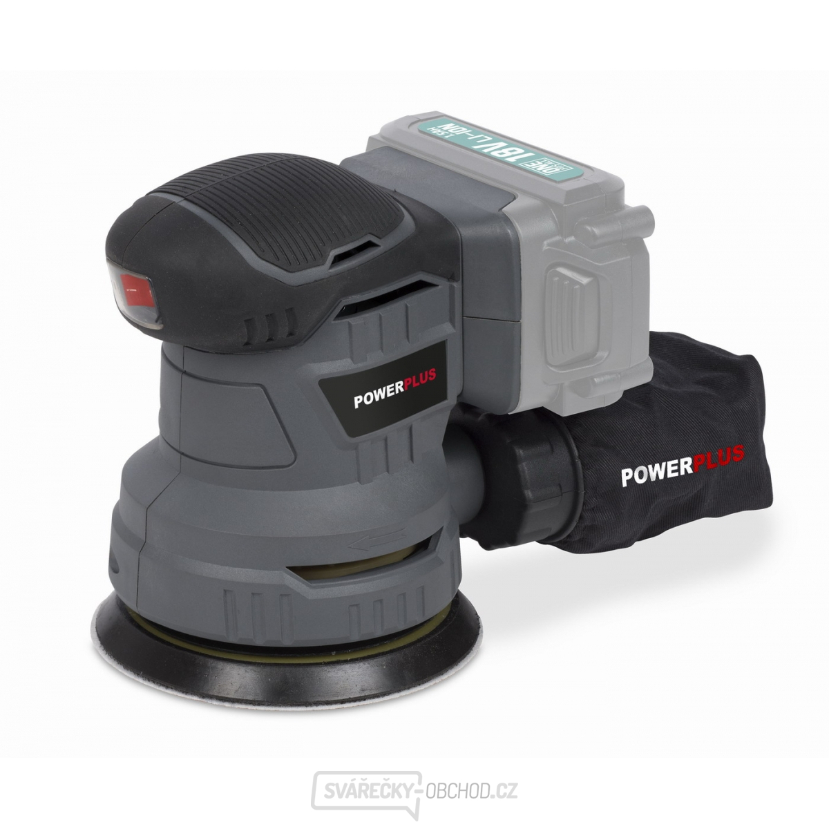Aku excentrická bruska PowerPlus POWEB4010 18V LI-ION (bez baterie) 125mm