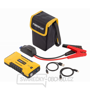 POWERPLUS POWX4255 - Startovací zdroj JUMP STARTER 3-IN-1 700A/12000MAH/12V