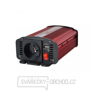 Měnič napětí CARSPA CAR300 24V/230V 300W USB