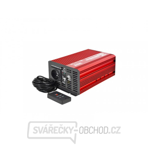 Měnič napětí CARSPA P600 12V/230V 1000W čistá sinusovka D.O.