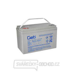 Baterie gelová 12V 100Ah Geti pro soláry Baterie gelová 12V 100Ah Geti pro soláry gallery main image