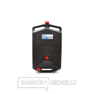 Nádoba záchytná na vypouštění oleje a kapalin 10 l, uzavíratelná, s madly Nádoba záchytná na vypouštění oleje a kapalin 10 l, uzavíratelná, s madly gallery main image