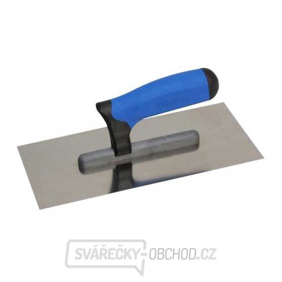 KUBALA - hladítko nerezové 270x130mm hladké - dvousložková rukojeť