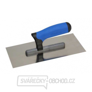 KUBALA - hladítko nerezové 270x130mm hladké - dvousložková rukojeť KUBALA - hladítko nerezové 270x130mm hladké - dvousložková rukojeť gallery main image