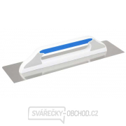 KUBALA - hladítko nerezové 480x130mm se zaoblenými rohy - trojsložková rukojeť KUBALA - hladítko nerezové 480x130mm se zaoblenými rohy - trojsložková rukojeť gallery main image