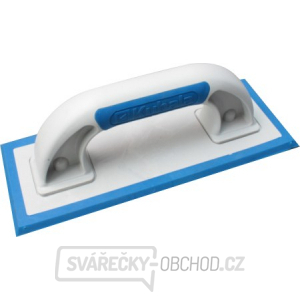 KUBALA - hladítko plastové 240x95mm guma pod úhlem KUBALA - hladítko plastové 240x95mm guma pod úhlem gallery main image