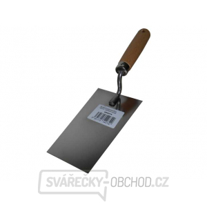 Nerezová zednická lžíce 180mm - dřevěná rukojeť Nerezová zednická lžíce 180mm - dřevěná rukojeť gallery main image