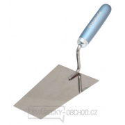 KUBALA - lžíce zednická nerez, trapézová 120x180x90mm - dřevěná rukojeť KUBALA - lžíce zednická nerez, trapézová 120x180x90mm - dřevěná rukojeť gallery main image