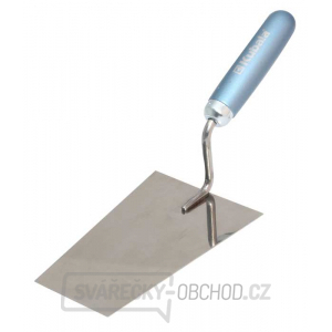 KUBALA - lžíce zednická nerez, trapézová 120x180x90mm - dřevěná rukojeť KUBALA - lžíce zednická nerez, trapézová 120x180x90mm - dřevěná rukojeť gallery main image