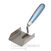 KUBALA - lžíce nerezová, štukatérská, buková rukojeť, 80x83mm KUBALA - lžíce nerezová, štukatérská, buková rukojeť, 80x83mm gallery main image