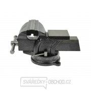 Dílenský svěrák 150 mm, otočný - QUATROS QS14006 gallery main image