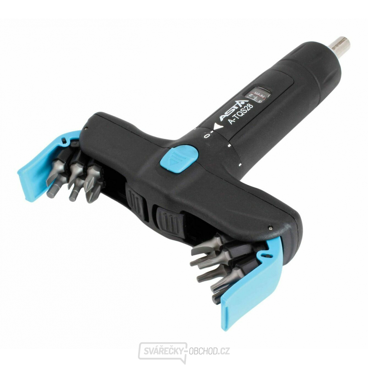 Momentový šroubovák na bity 1/4", 2-8 Nm, sada bitů - ASTA