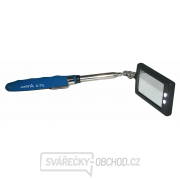 Zrcátko inspekční, teleskopické 285 - 870 mm, s LED osvětlením - ASTA gallery main image