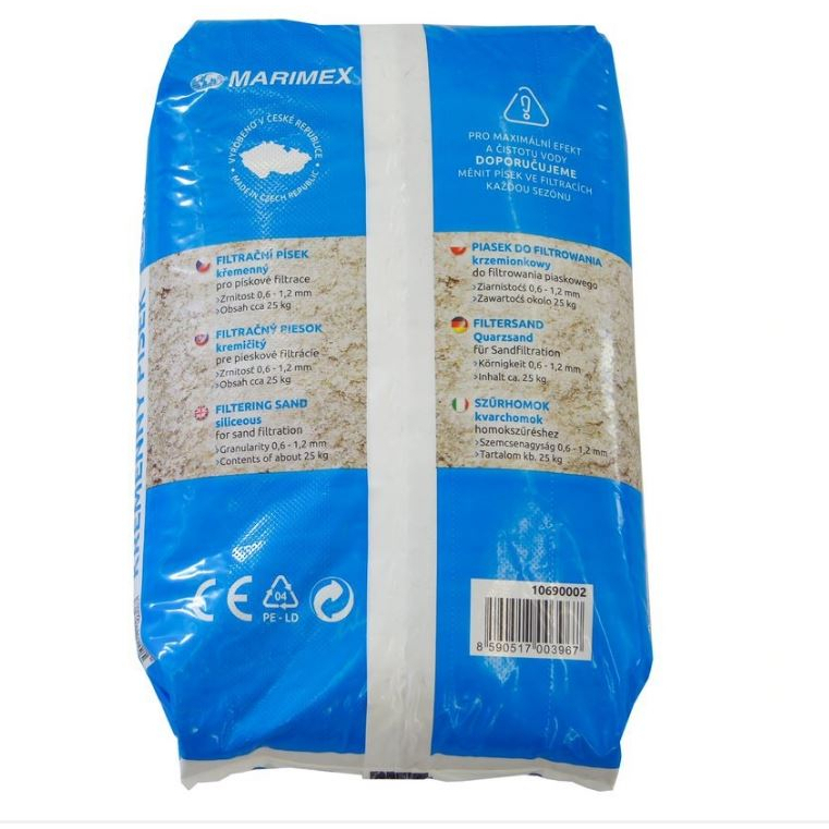 Filtrační písek - 25 kg Náhled