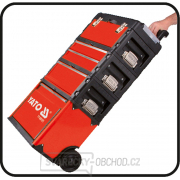 Vozík na nářadí 3 sekce, 2 zásuvky náhled