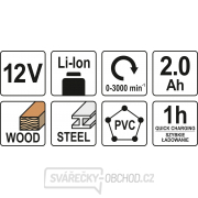 Pila ocaska Akumulátorová 12V 0-3000ot/min Náhled