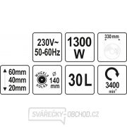 Sekačka na trávu elektrická 1300W Náhled