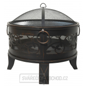 Ohniště SANTORIN copper patina s poklopem Náhled