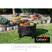 Ohniště SANTORIN copper patina s poklopem náhled