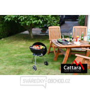 Gril na dřevěné uhlí kotlový BARI 46cm náhled