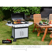 Gril plynový MASTER CHEEF pojízdný náhled