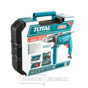 Vrtačka s příklepem a nářadím, 680W, 115ks náhled