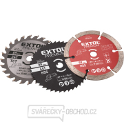 Pila kotoučová/řezačka s laserem, zanořovací, 89mm, 705W náhled