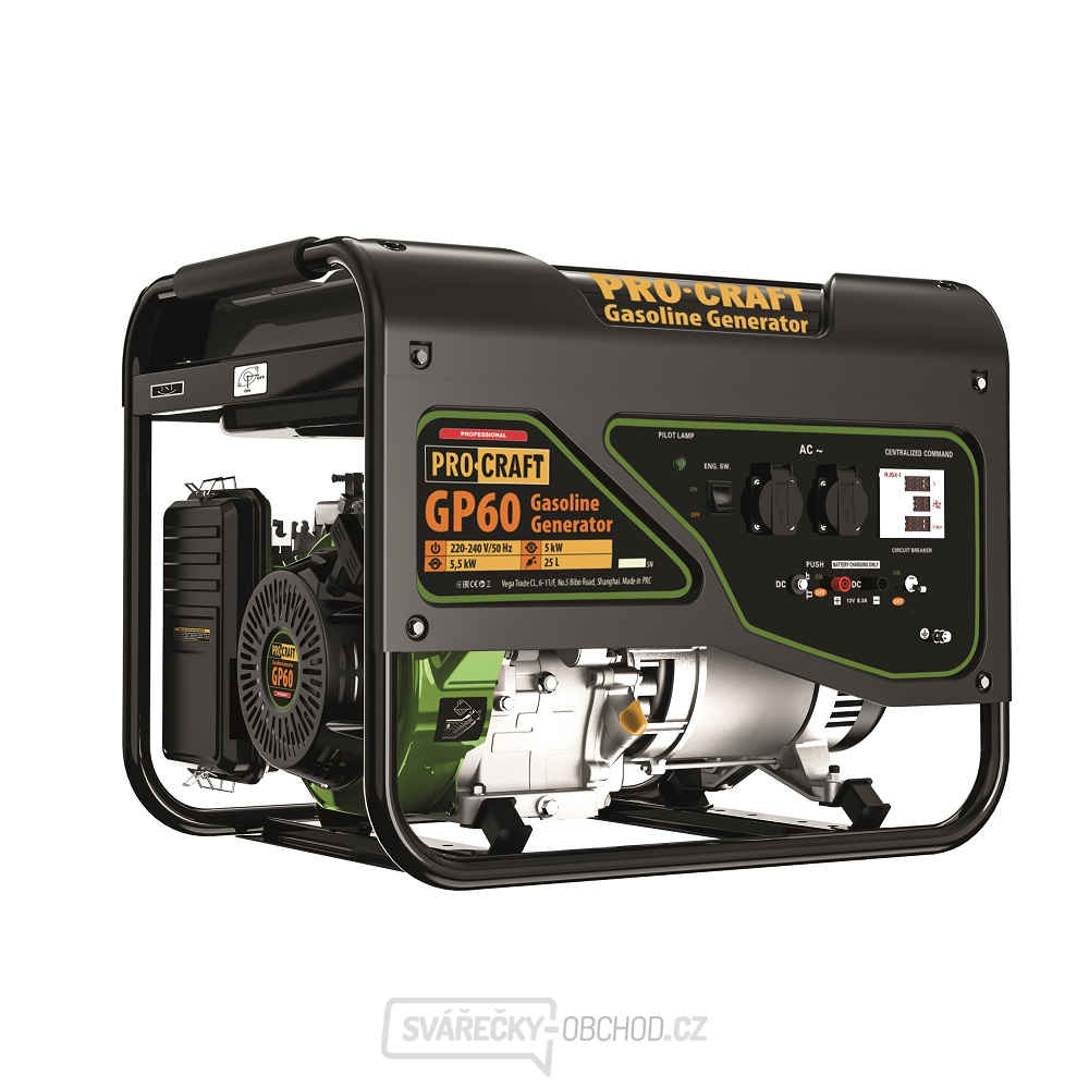 Elektrocentrála benzínová mod.GP60 | GP60