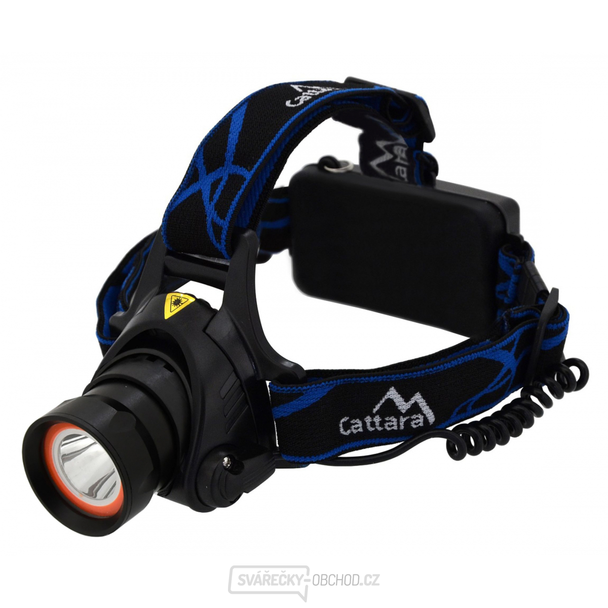 Čelovka LED 400lm (1x XM-L+15x SMD)