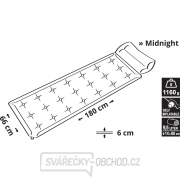 Karimatka samonafukovací MIDNIGHT 180x66x4cm s polštářem Náhled