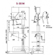 Sloupová převodová vrtačka Strands S-30 Náhled