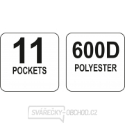 Taška na nářadí 52x33x24 cm s ocelovou rukojetí Náhled