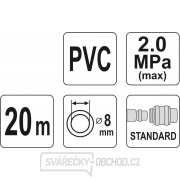 Hadice vzduchová PVC 8mm, 20m Náhled
