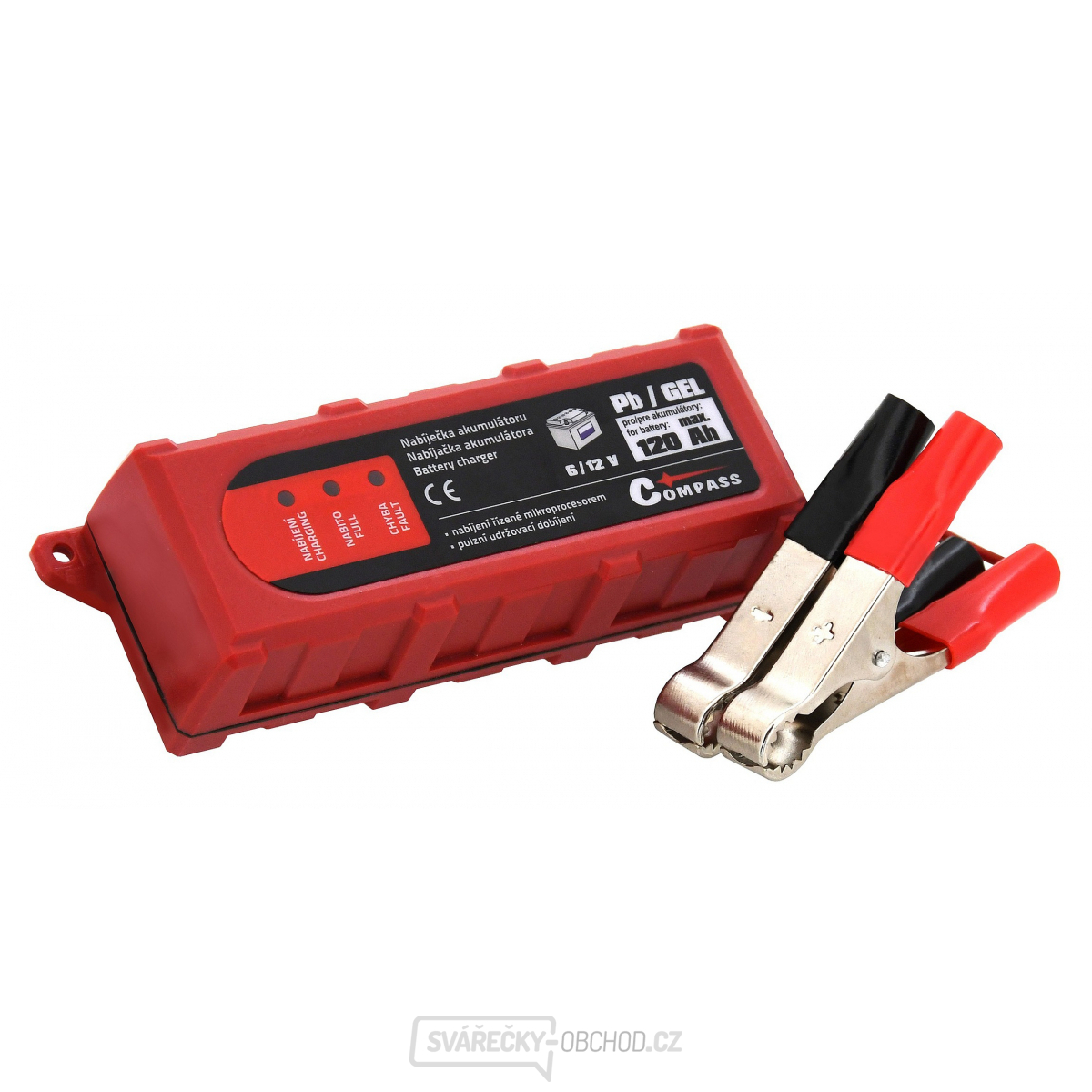Nabíječka mikroprocesor 1Amp 6/12V PB/GEL max. 120Ah gallery main image