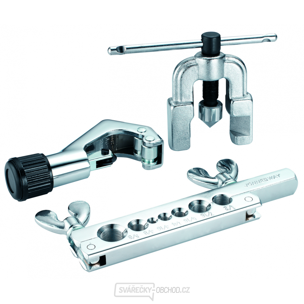 Pertlovací sada pro úpravu brzdových trubek 4 - 14 mm - JONNESWAY AN040043N