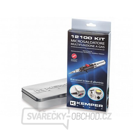 Plynová Mini pájka Kemper Group 12100KIT Plynová Mini pájka Kemper Group 12100KIT gallery main image