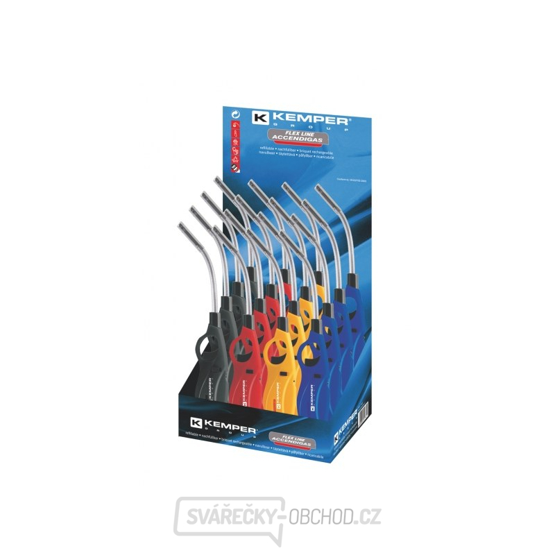 Zapalovač 16 ks S ohebnou trubicí 1049DF