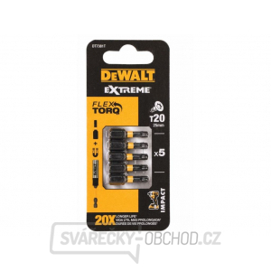 DeWALT 5 Dílná sada bitů 25MM Extreme TORSION DT7381T DeWALT 5 Dílná sada bitů 25MM Extreme TORSION DT7381T gallery main image