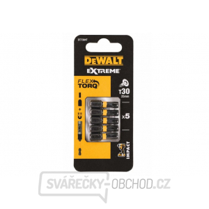 DEWALT 5DÍLNÁ SADA BITŮ T30 25MM EXTREME TORSION DT7384T