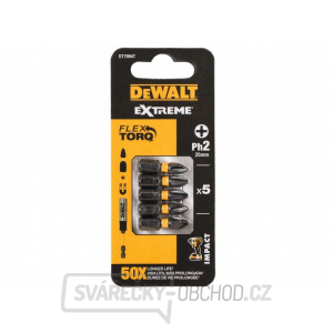 DEWALT 5DÍLNÁ SADA BITŮ PH2 25MM EXTREME TORSION DT7994T DEWALT 5DÍLNÁ SADA BITŮ PH2 25MM EXTREME TORSION DT7994T gallery main image